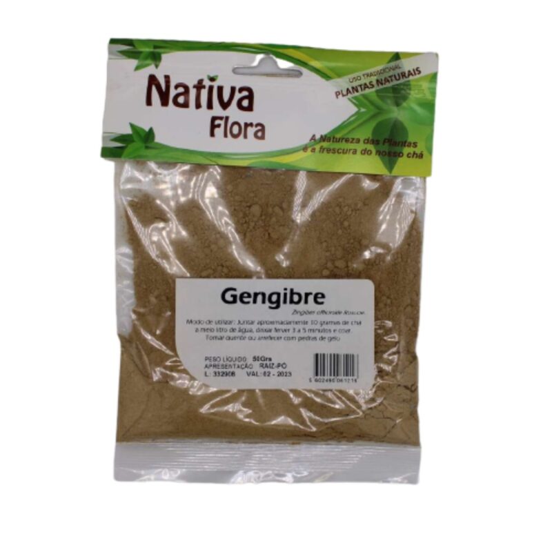 Gengibre, po raiz 50gr