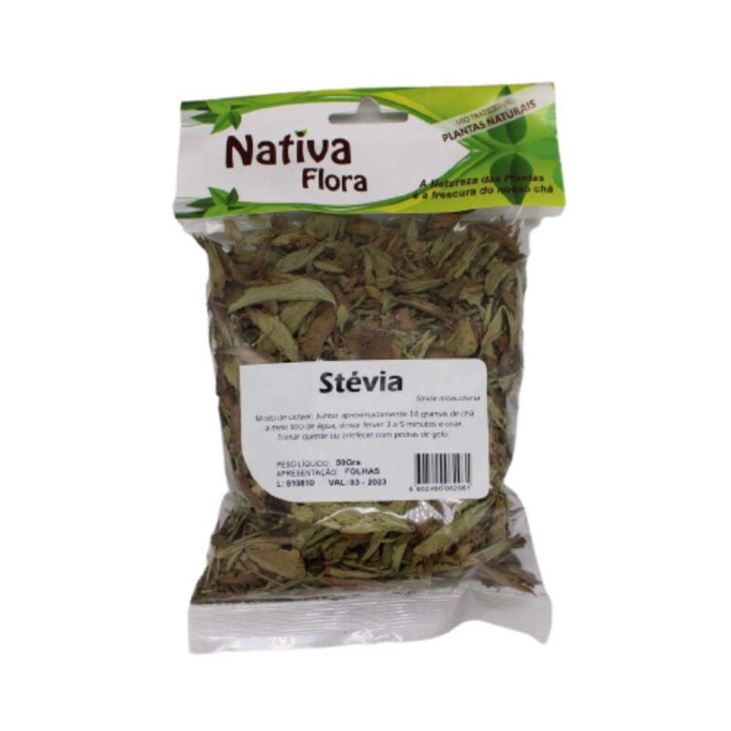 Stevia folhas 50gr