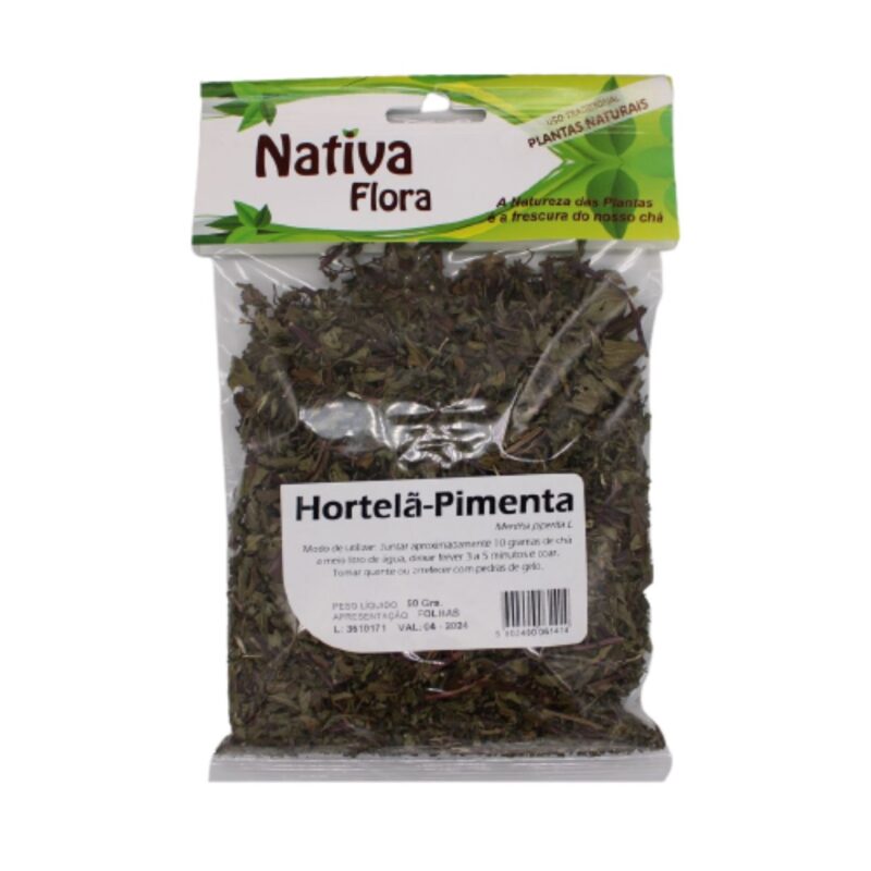 Hortela Pimenta folhas 50gr