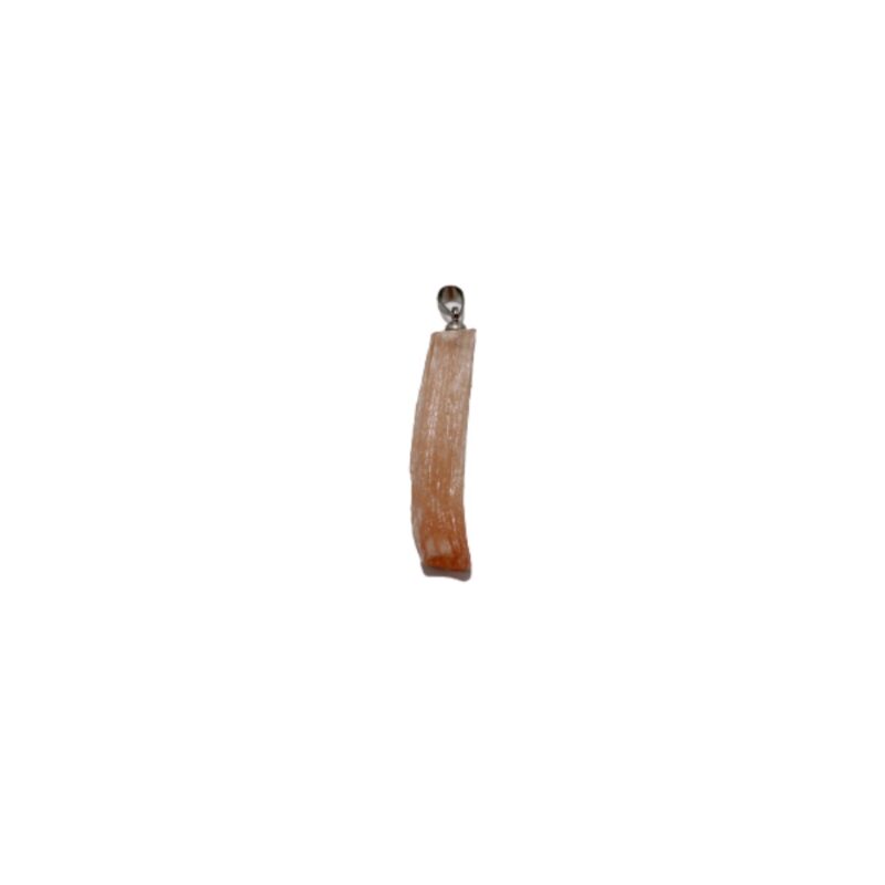 Ping. bruto Selenita Laranja (aprox. 4cm)