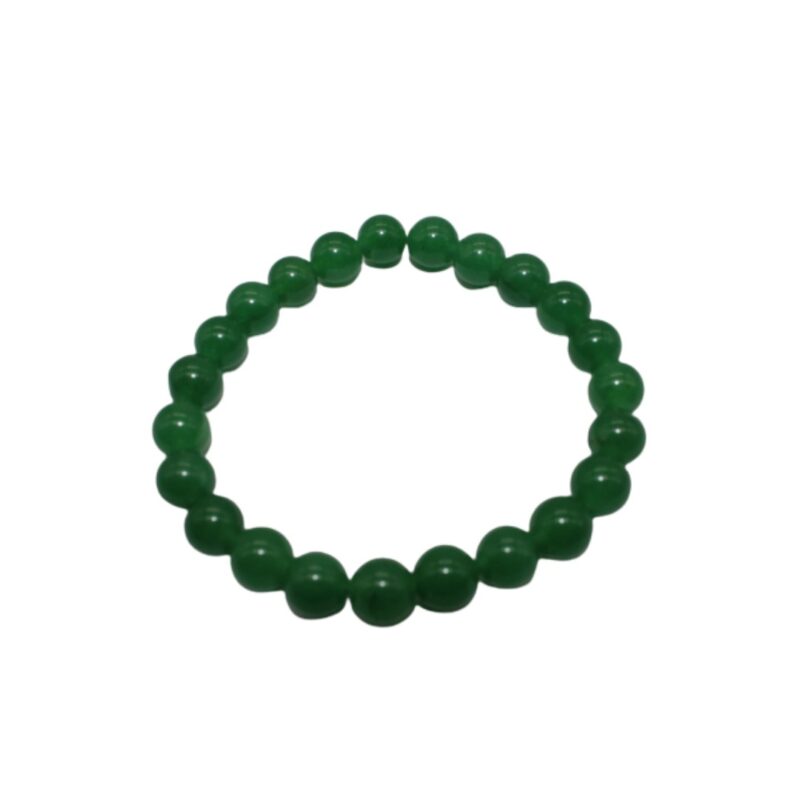 Pulseira Quartzo Verde bola 8mm