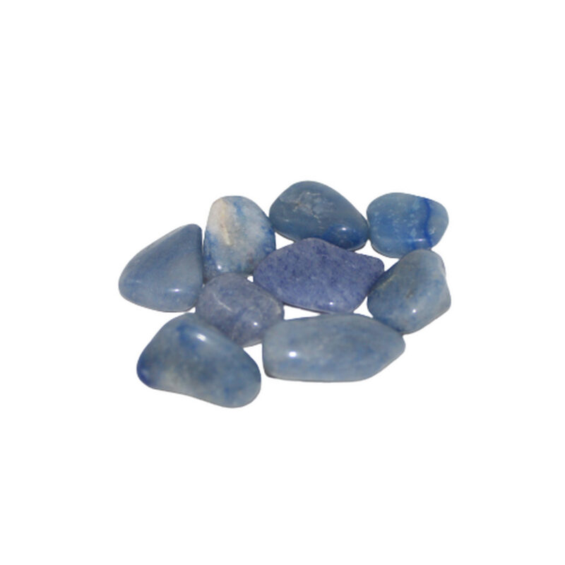 Quartzo Azul rolada 1,5x2cm KG
