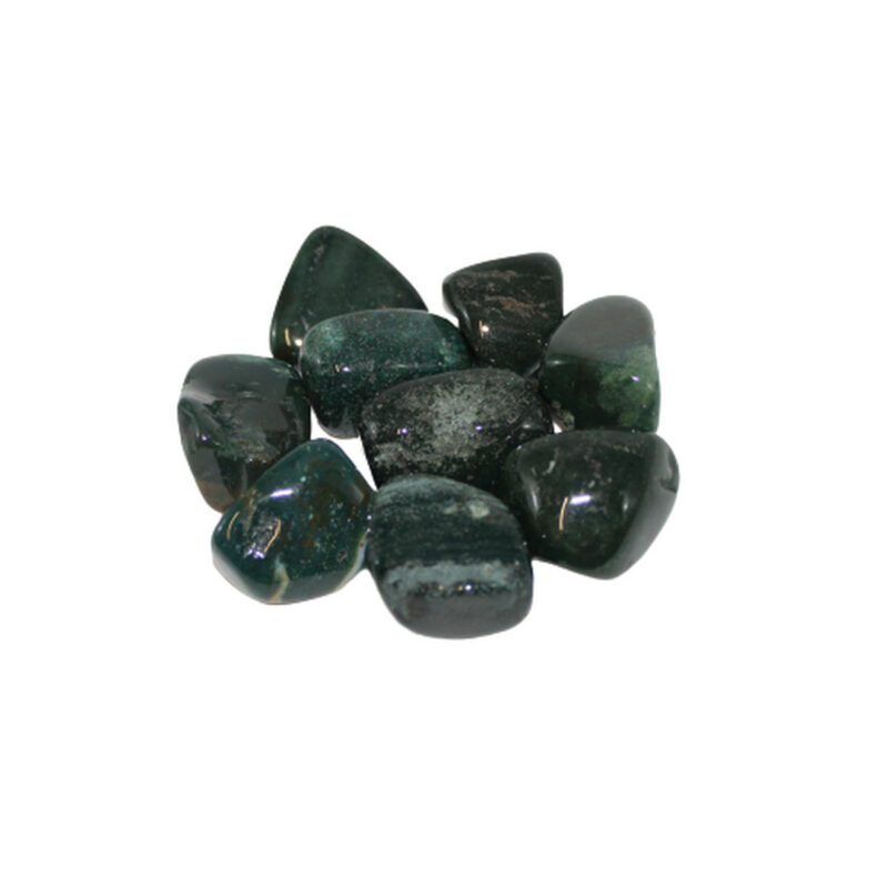 Jaspe Verde rolada 2,5x3cm (cx 6)