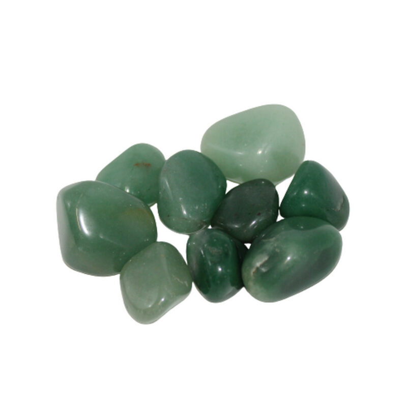 Quartzo Verde rolada 2,5x3cm KG