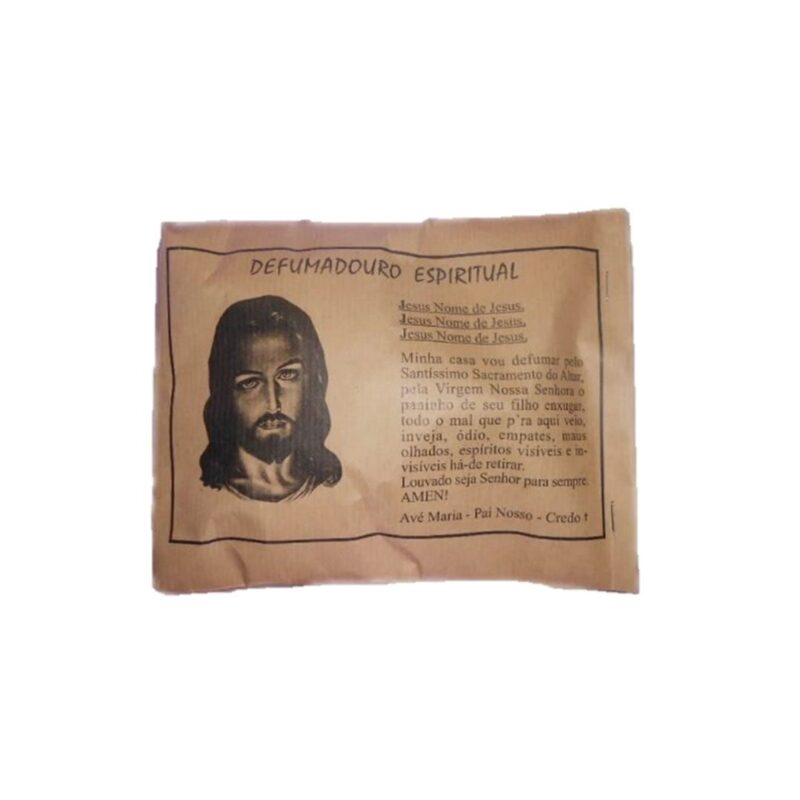 Defumador Espiritual Cara de Cristo c-Incenso