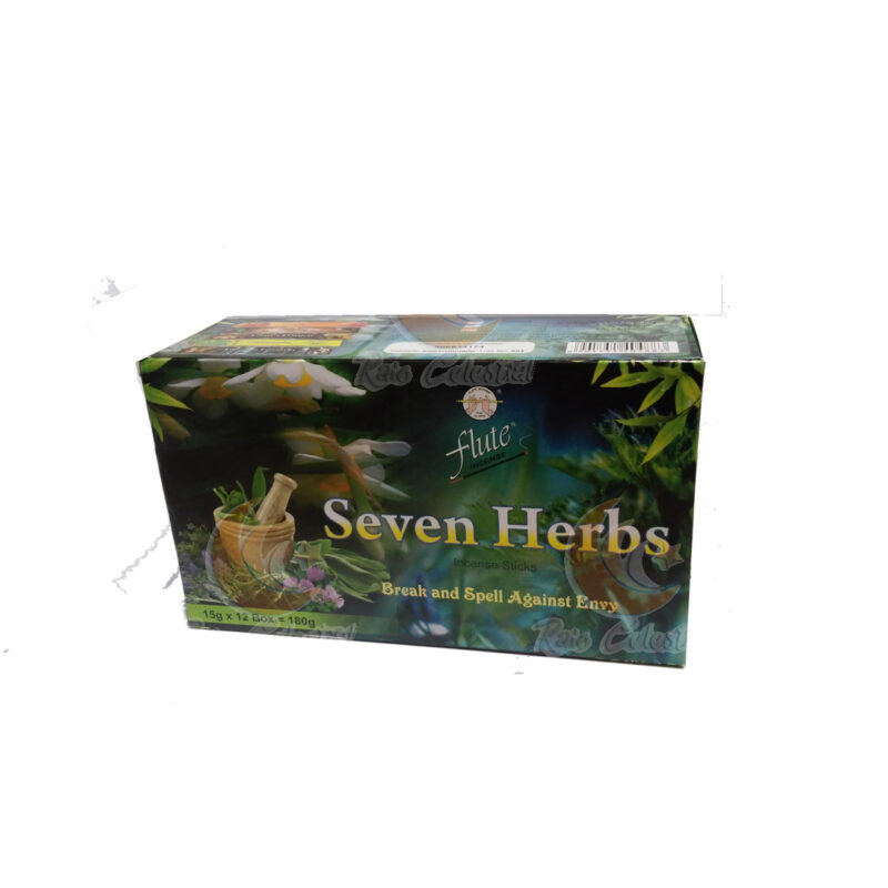 Incenso Flute Sete Ervas - 12 und
