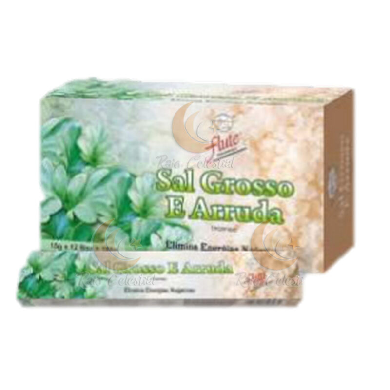 Incenso Flute Sal Grosso e Arruda - 12 und