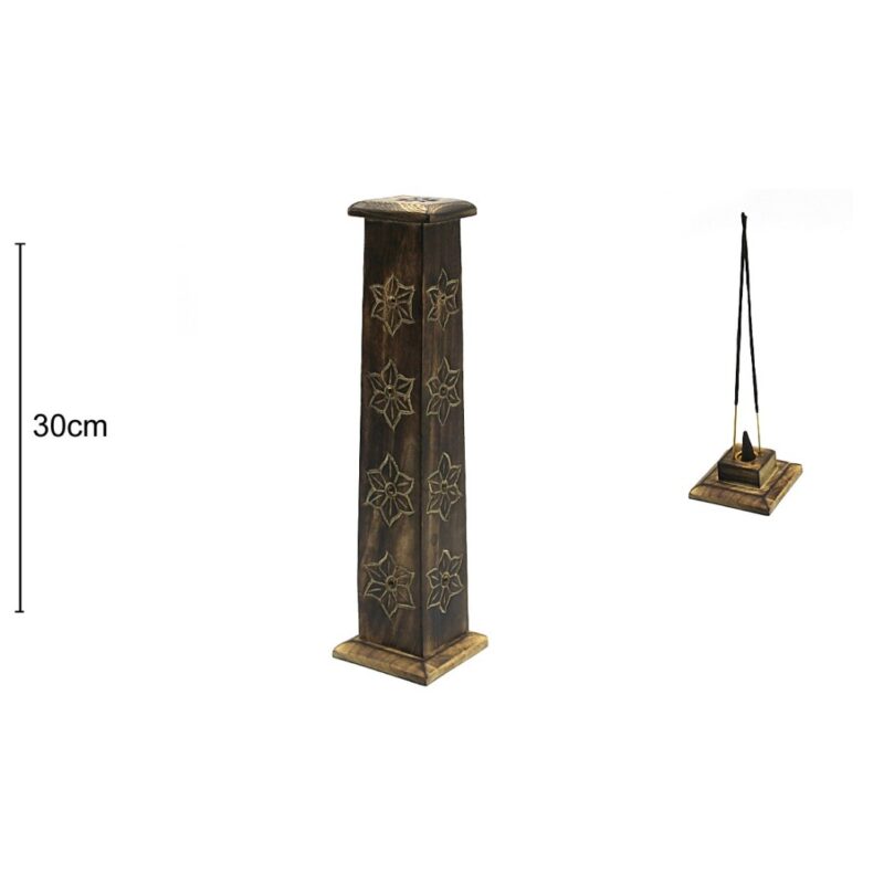 P.Incenso Torre Flor 30cm