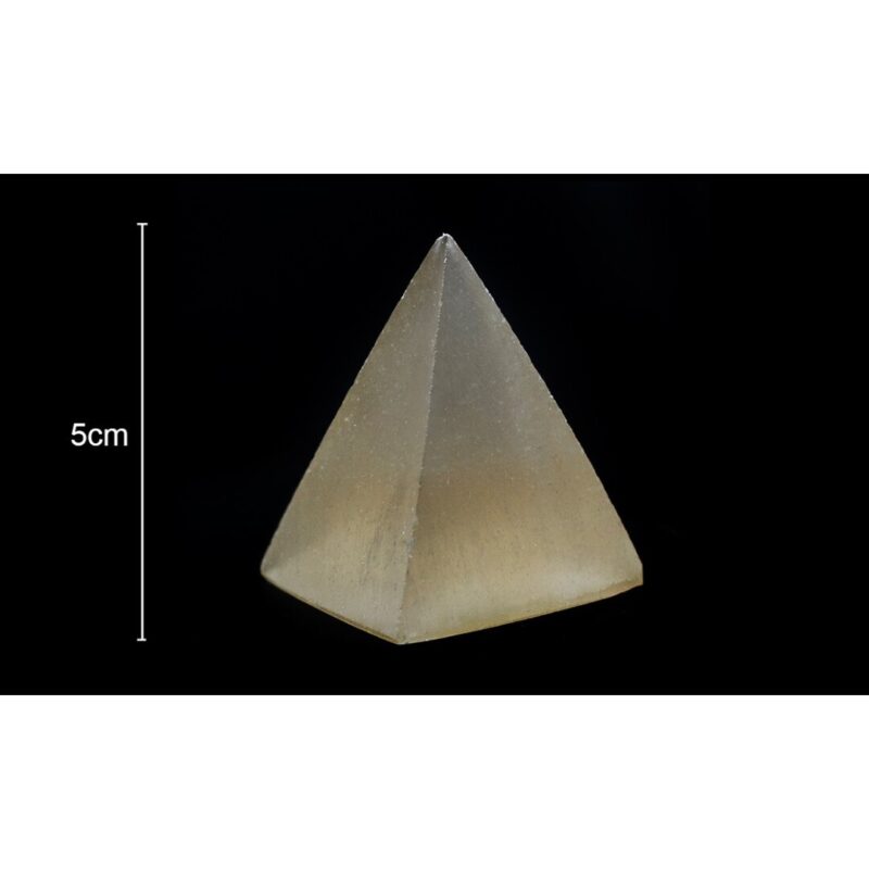Piramide Selenite Laranja 5cm