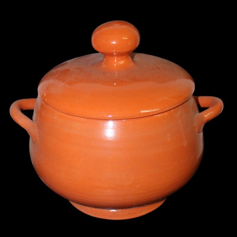 Panela de Barro Vidrado 25cm