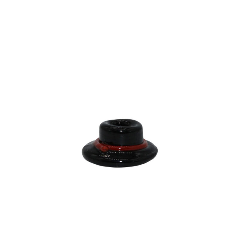 Firma Chapeu preto c/ fita vermelha