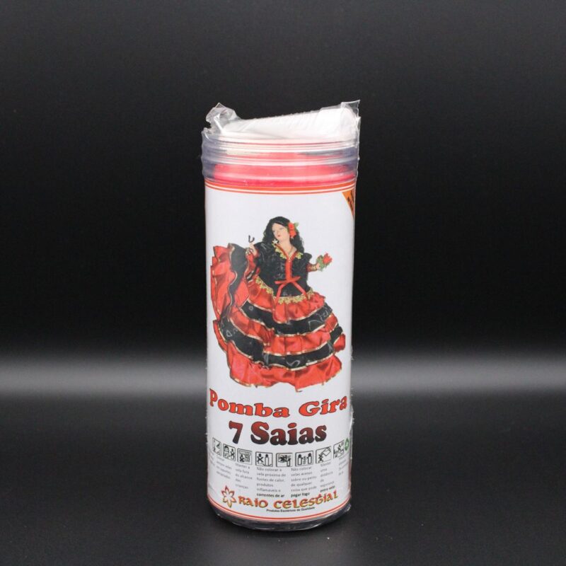 VELA COPO POMBA GIRA 7 SAIAS