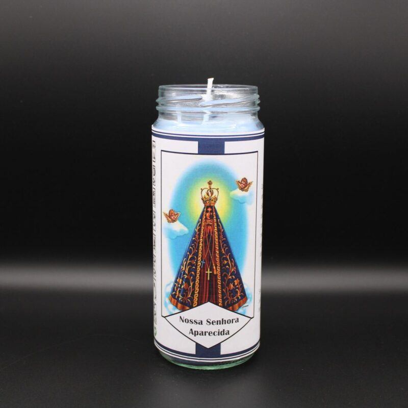 VELA FRASCO NOSSA SRA APARECIDA