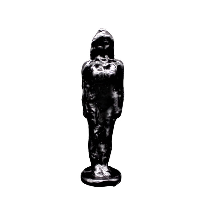 VELA MULHER PRETO 22CM