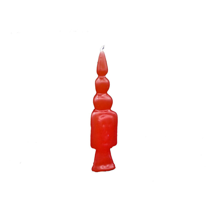 VELA QUEBRA DEMANDA VERMELHO 15CM