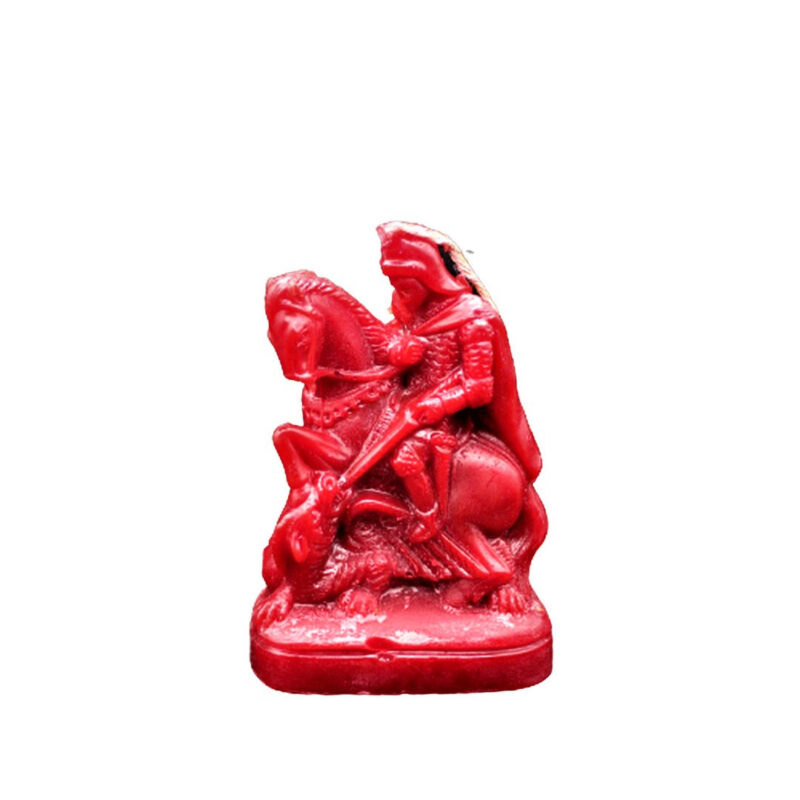 VELA SAO JORGE VERMELHO 16CM
