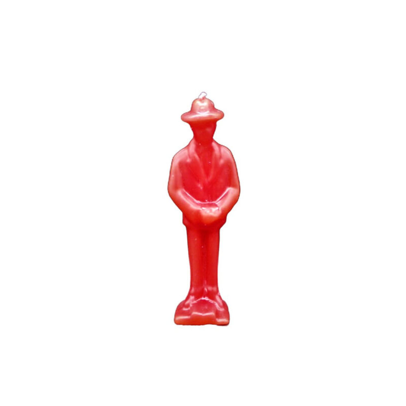 VELA ZE PELINTRA VERMELHO 15CM