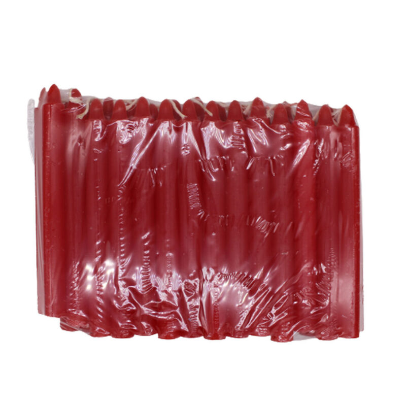 VELA VERMELHO (CX 5KG) 15X1,5CM
