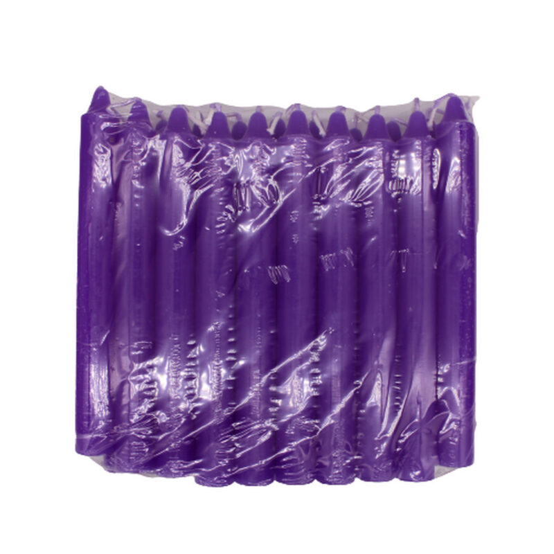VELA ROXO (16 UNID) 20X2CM