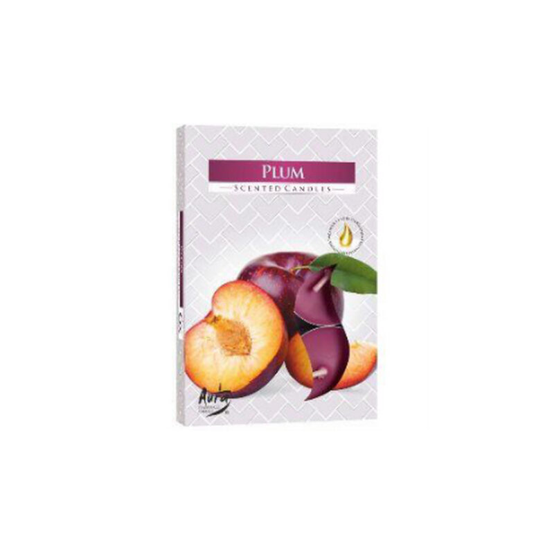 Vela T Light Ameixa (cx 6 und)