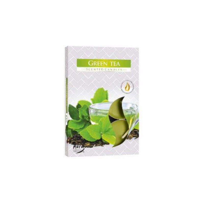 Vela T Light Cha Verde (cx 6 und)