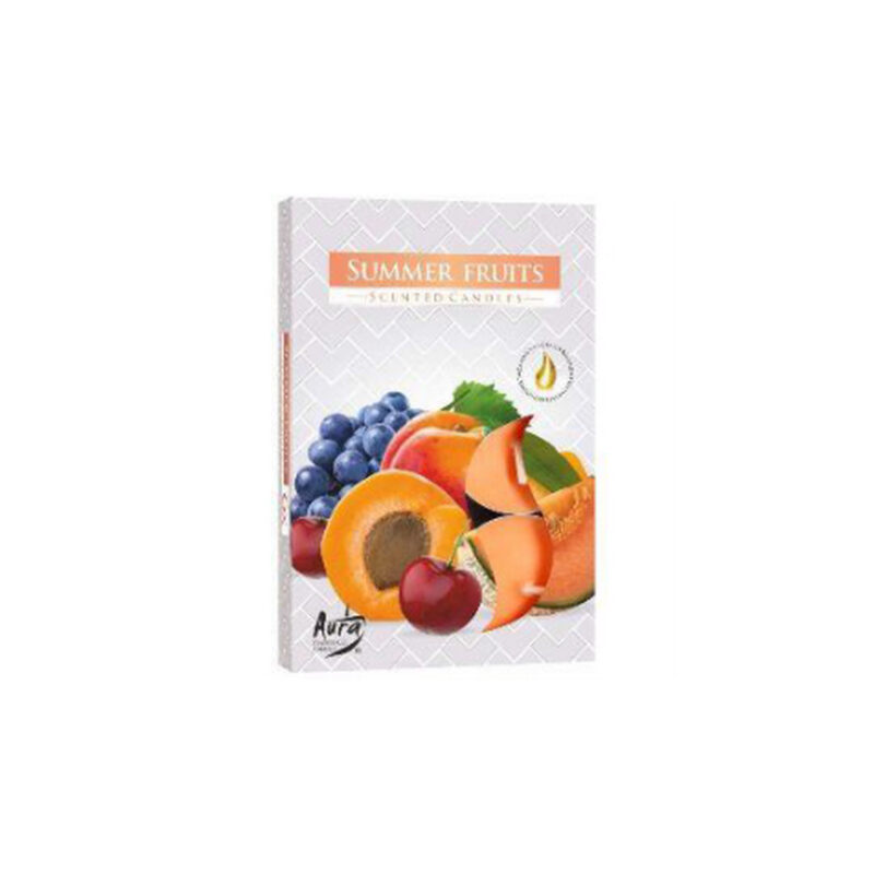 Vela T Light Frutos Tropicais (cx 6 und)
