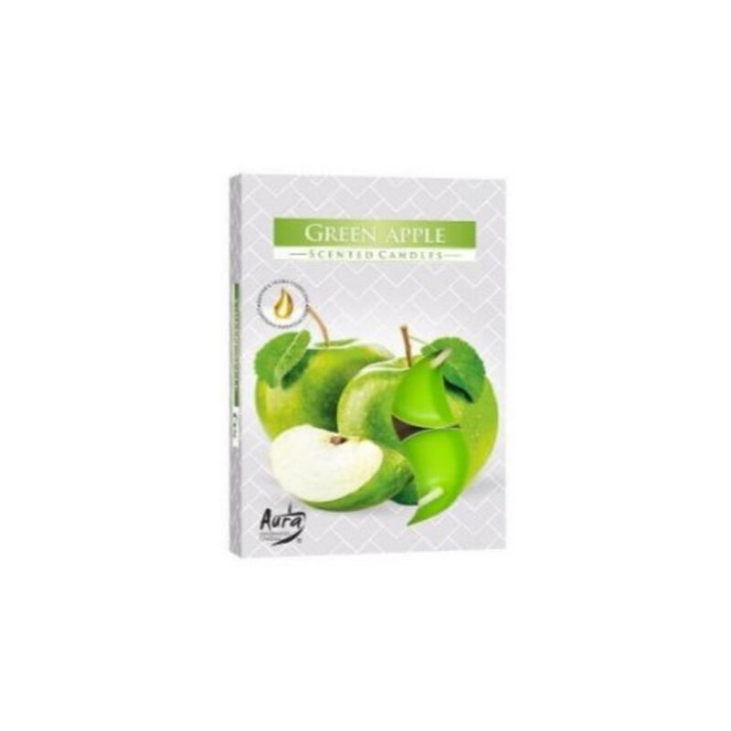 Vela T Light Maca Verde (cx 6 und)