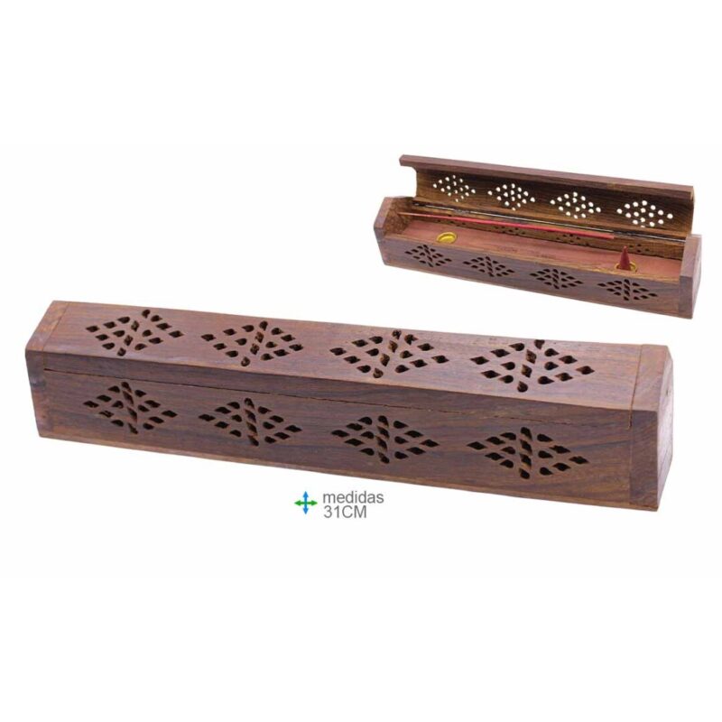 Porta Incenso Estojo 31cm